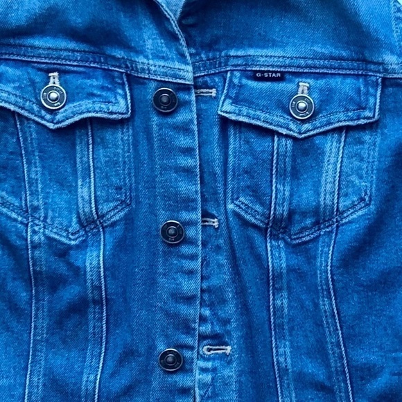 G-STAR Light blue button front Denim Jacket - XS - Picture 6 of 9
